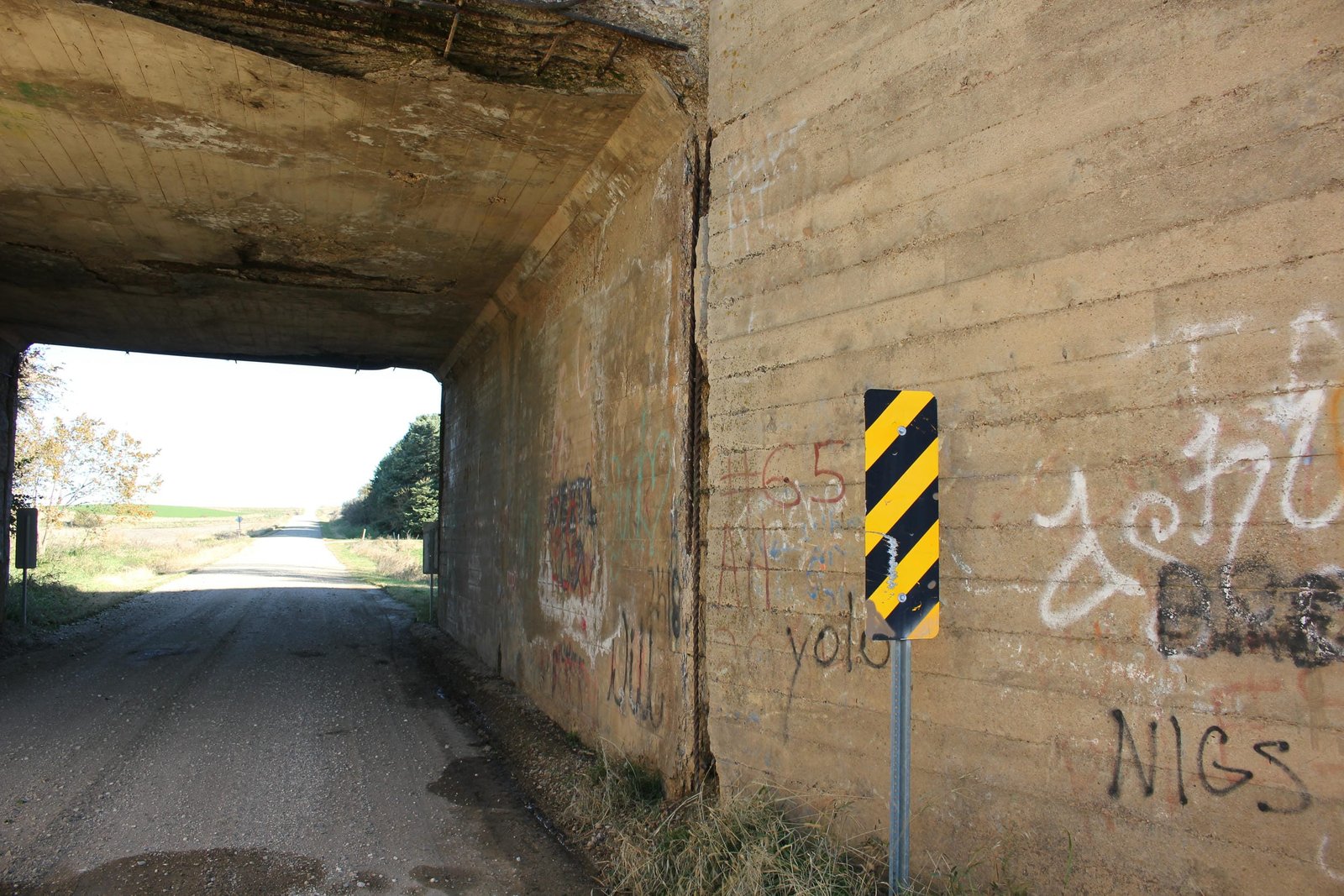 East abutment